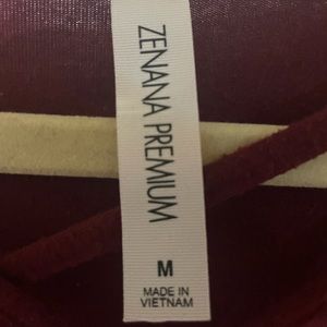 Zenana premium, M, Maroon, dress, used